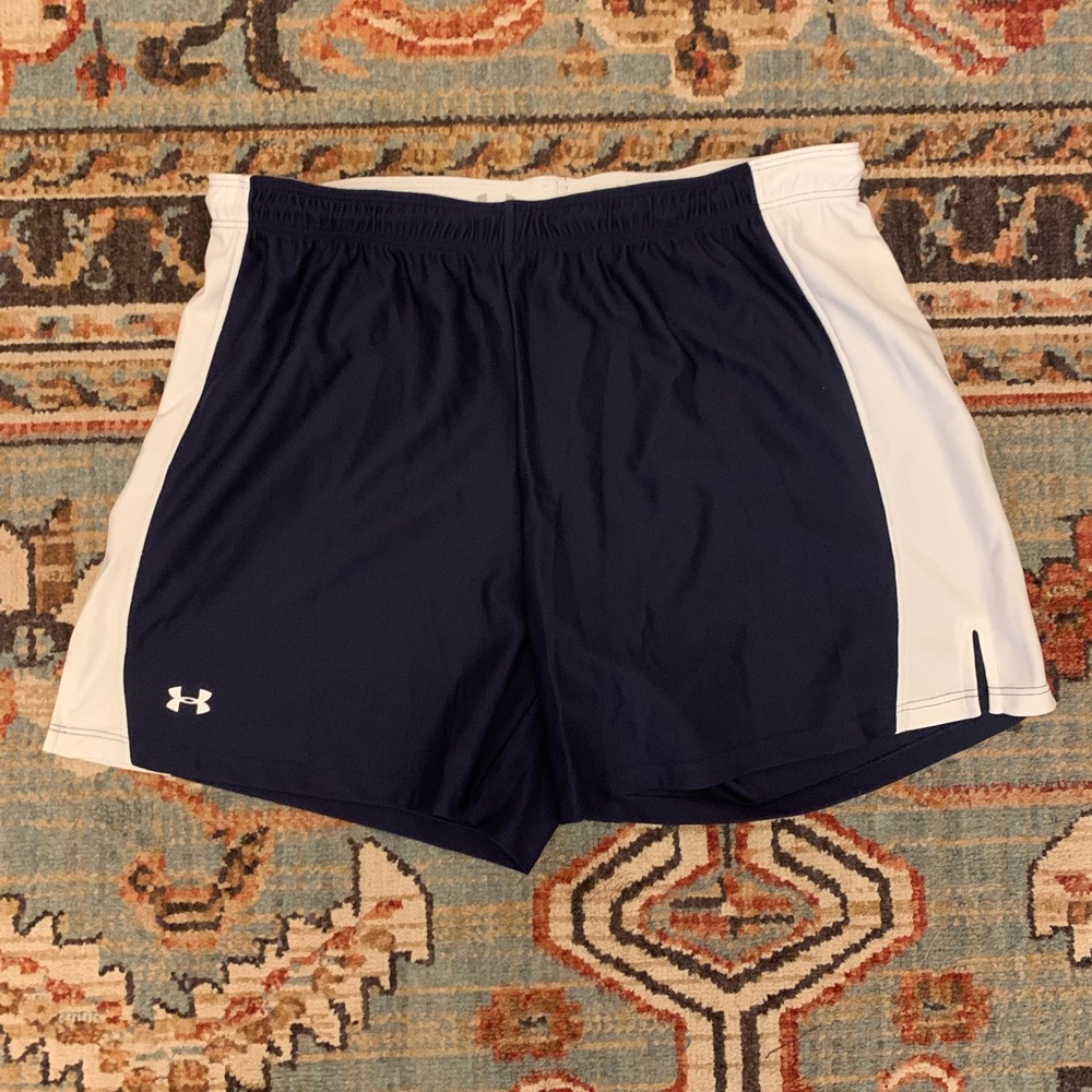 Navy Blue Under Armor Athletic Shorts NEVER WORN